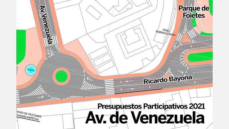 Benidorm adjudica la construcción de una rotonda en el cruce de Ricardo Bayona y Venezuela por 593.000 euros